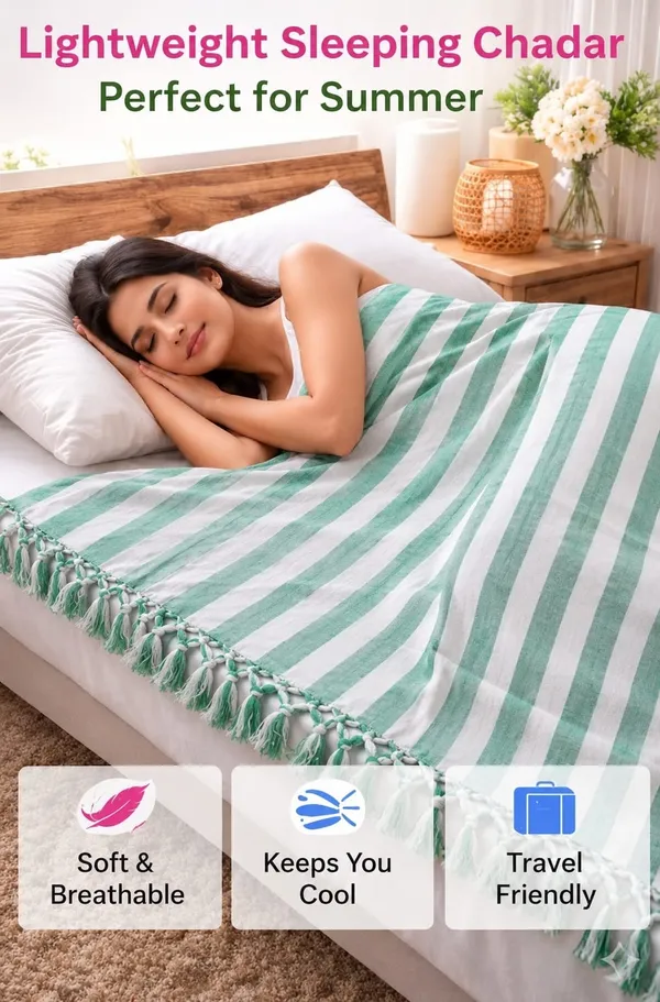 Ac_Comforter,_Dull_,Aandi,Chader_Rama_Green_Strip