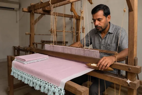 Solid_Single_Ac_Room_Peach_Plain_Chadar