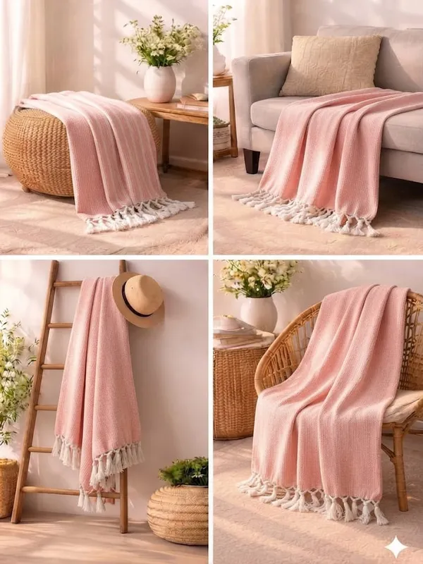 Solid_Single_Ac_Room_Peach_Plain_Chadar