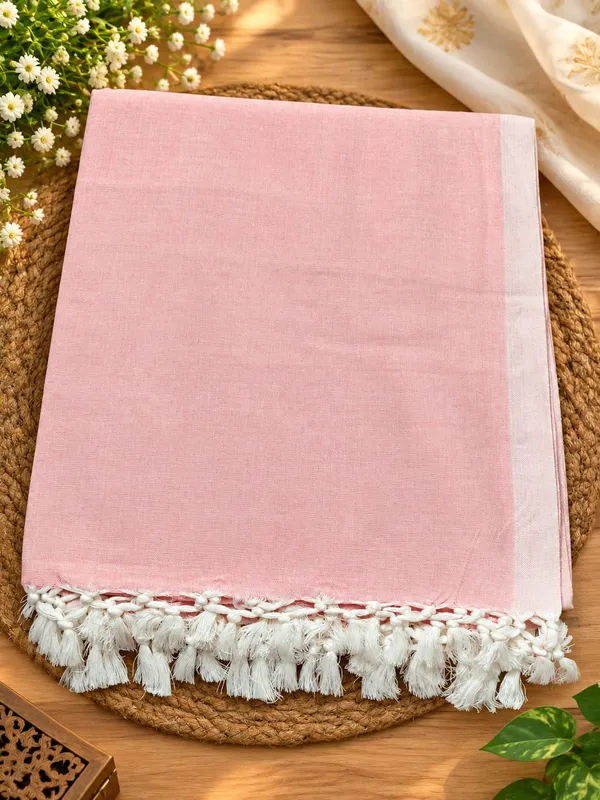 Solid_Single_Ac_Room_Peach_Plain_Chadar