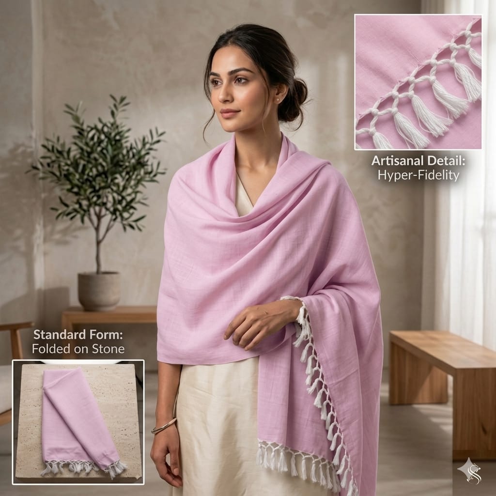 Pink_Plain_Bhagalpuri_Silk_Chadar_Very_Soft_&_Comforter