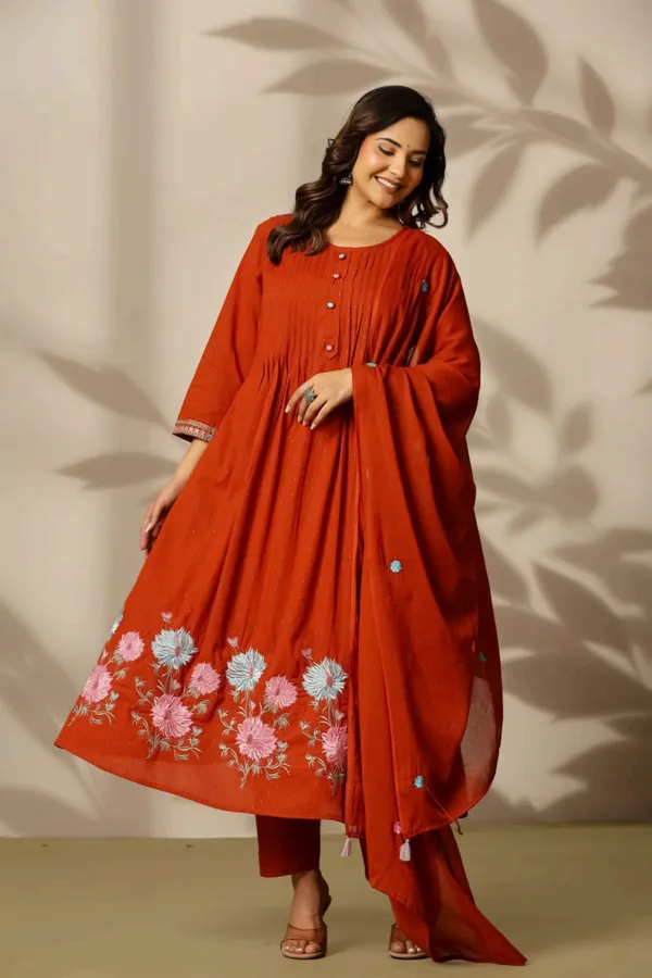 Anarkali_Suit_Set_Rust_Orange_Embroidered