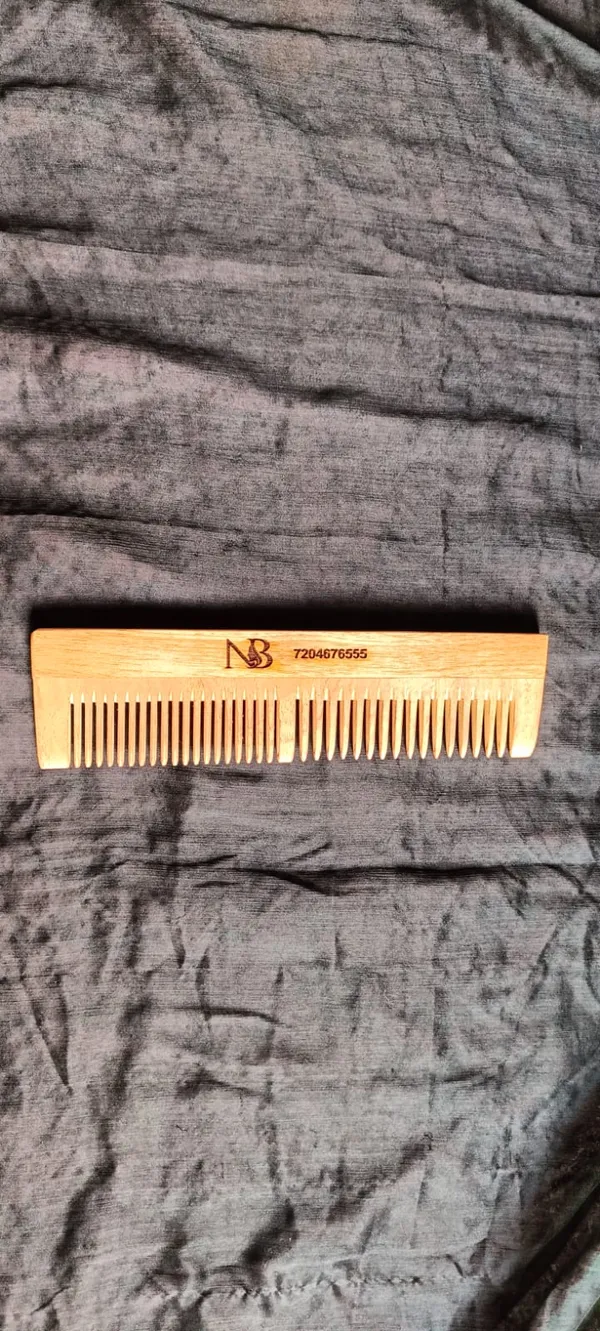 100_Percent_Natural_Neem_Comb_Natural_Hair_Care_And_Grooming_Essential_Pack_Of_2
