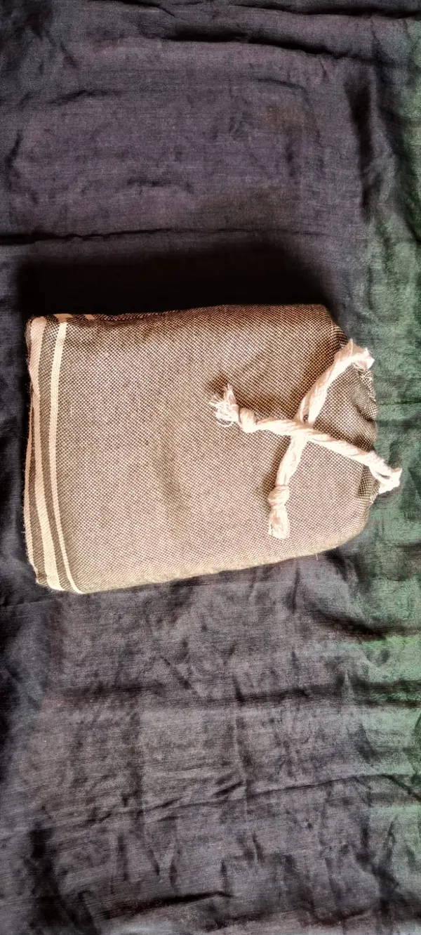 Gray_Color_Bamboo_Both_Towel_With_Storage_Bag_Set_Pack_Of_1
