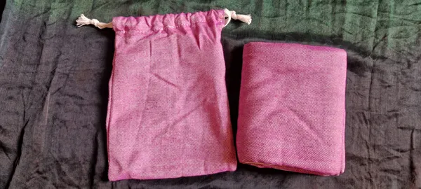 Pink_Color_Bamboo_Both_Towel_With_Storage_Bag_Set_Pack_Of_1
