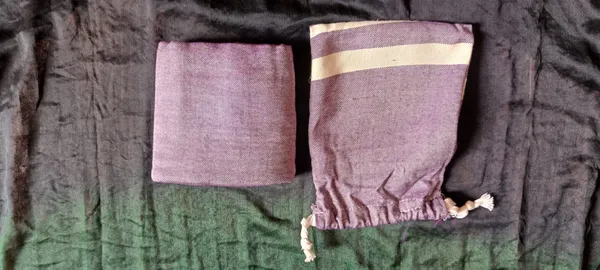 Lilac_Color_Bamboo_Both_Towel_With_Storage_Bag_Set_Pack_Of_1