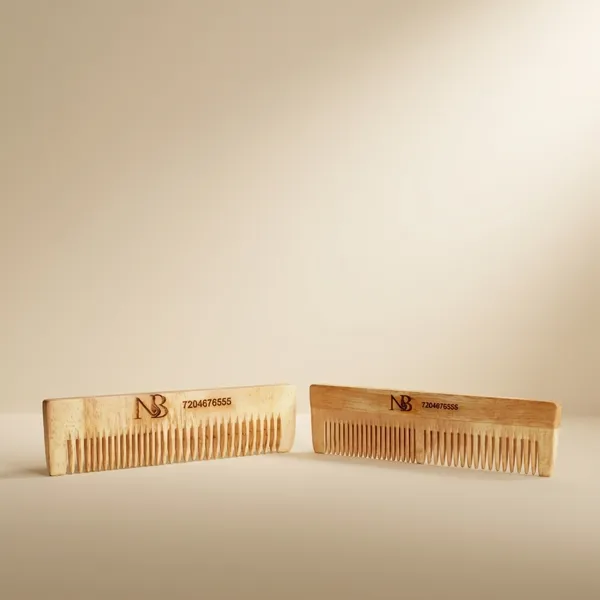 100_Percent_Natural_Neem_Comb_Natural_Hair_Care_And_Grooming_Essential_Pack_Of_2