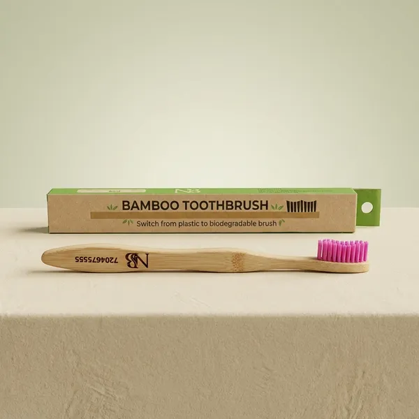 Eco_Friendly_Bamboo_Toothbrush_With_Pink_Bristles_Pack_Of_8