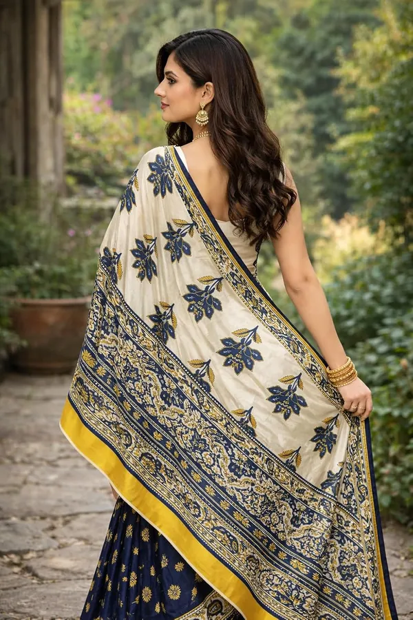 Blue_Silk_Saree_For_Women