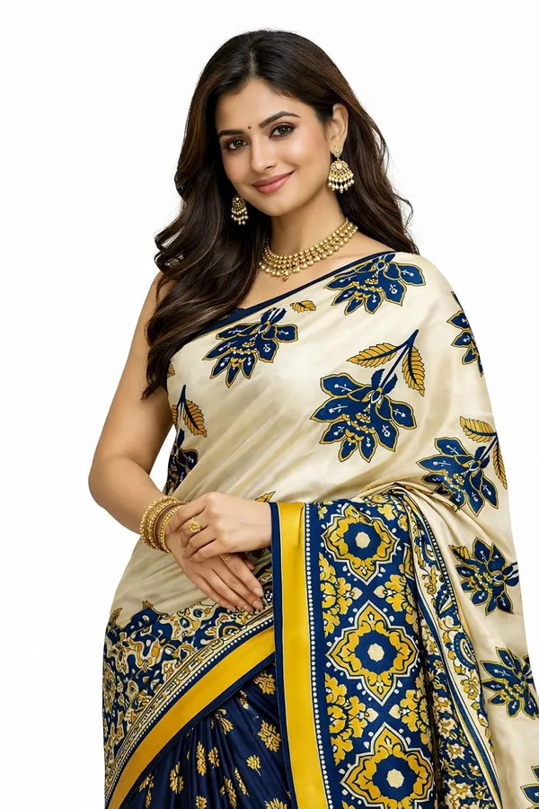 Blue_Silk_Saree_For_Women