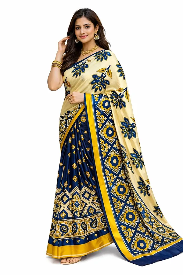Blue_Silk_Saree_For_Women
