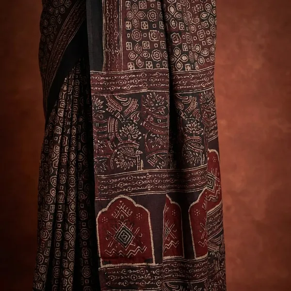 Multicolour_Bandhani_Cotton_Silk_Saree_For_Women