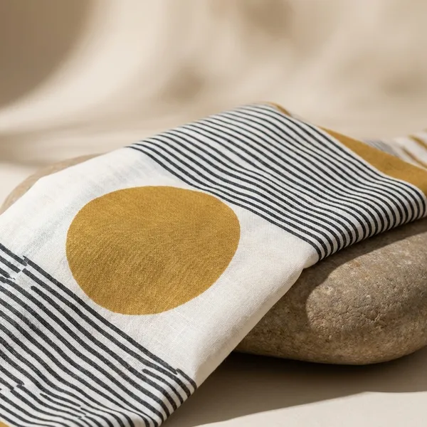 Cream_Striped_With_Polka_Dots_Cotton_Silk_Saree_For_Women