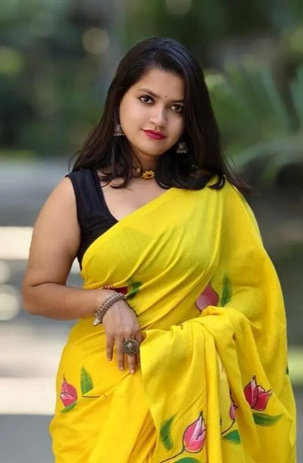 Yellow_Animal_Print_Premium_Saree_For_Women