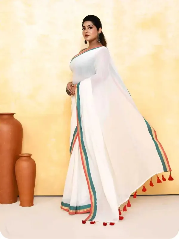Multicolor_Self_Design_Premium_Saree_For_Women