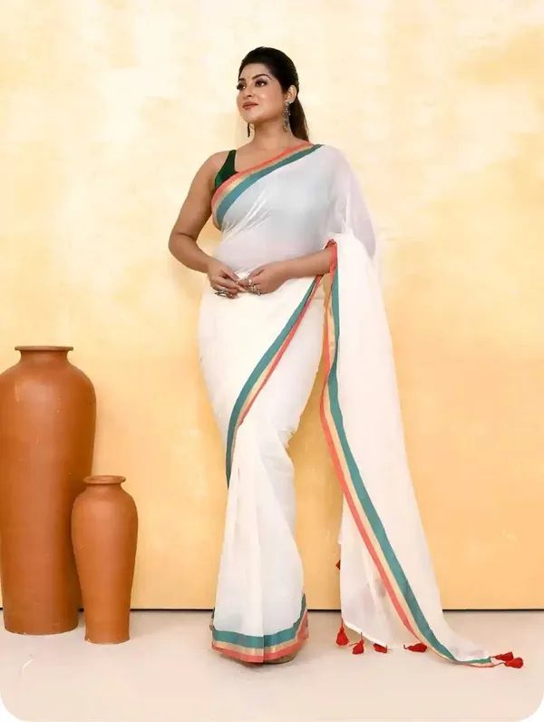Multicolor_Self_Design_Premium_Saree_For_Women
