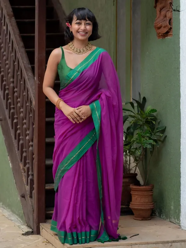 Maroon_Embroidered_Premium_Saree_For_Women