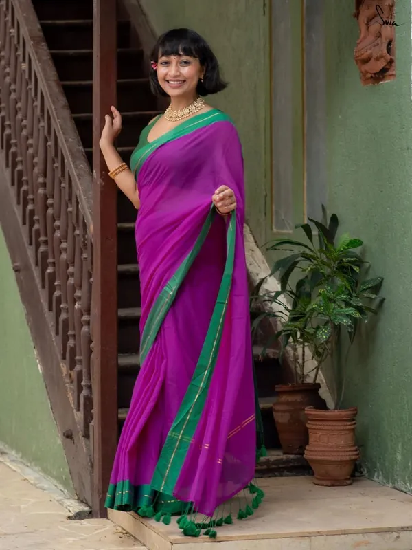 Maroon_Embroidered_Premium_Saree_For_Women