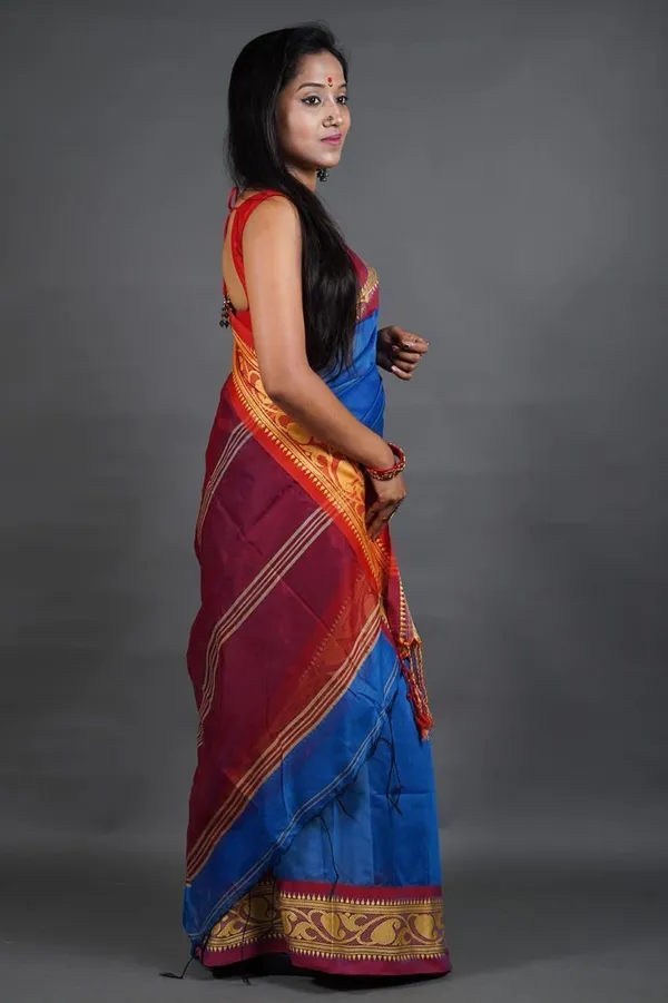 Multicolor_Painted_Premium_Saree_For_Women