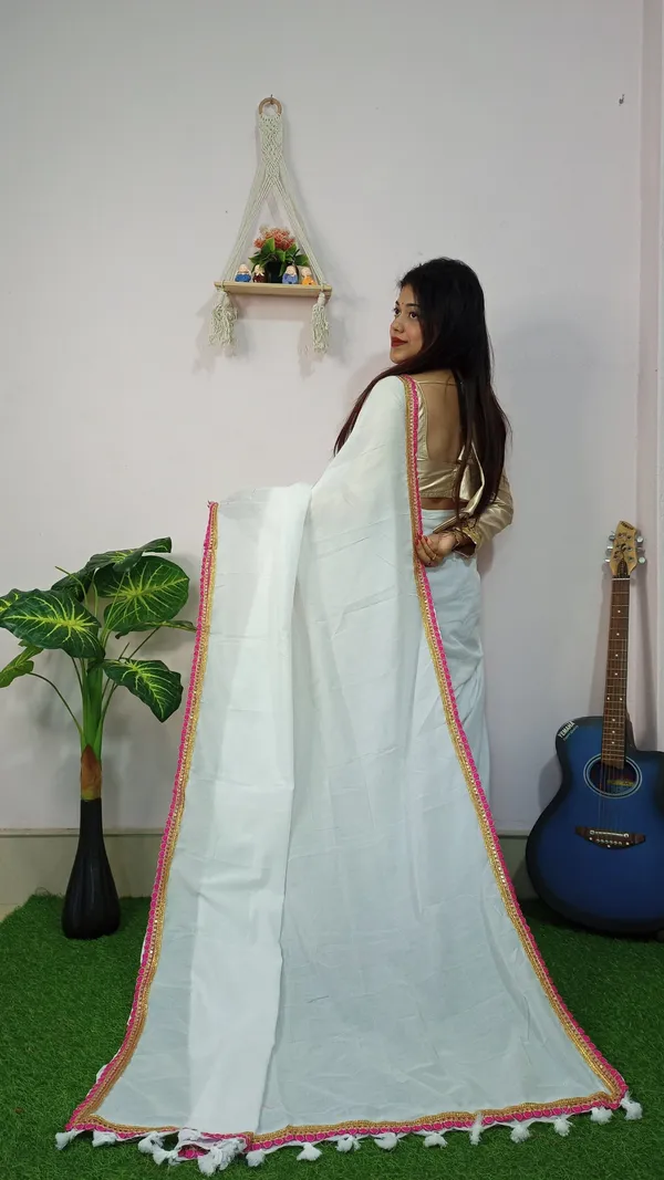 Off_White_Embroidered_Premium_Saree_For_Women