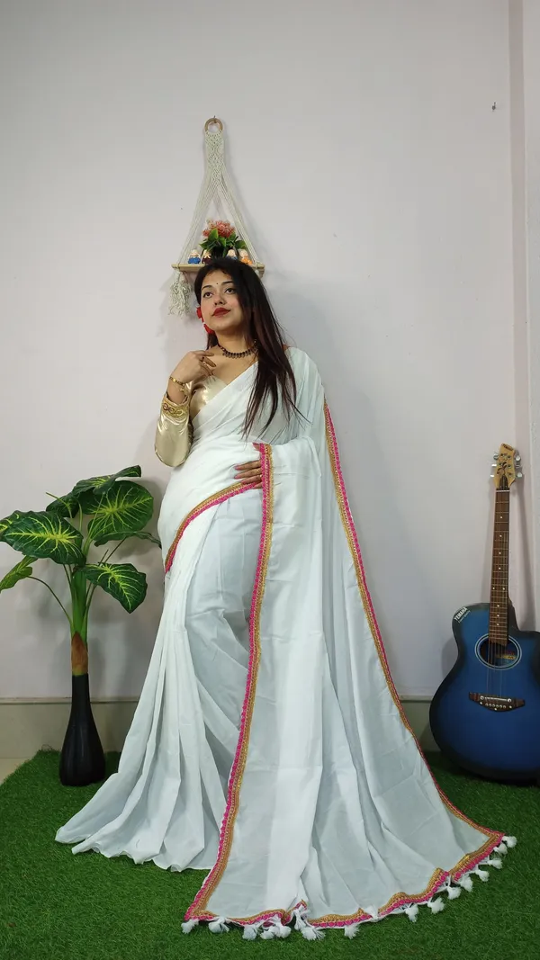 Off_White_Embroidered_Premium_Saree_For_Women