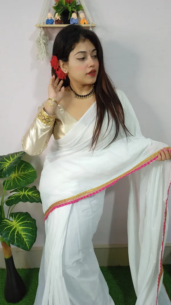 Off_White_Embroidered_Premium_Saree_For_Women