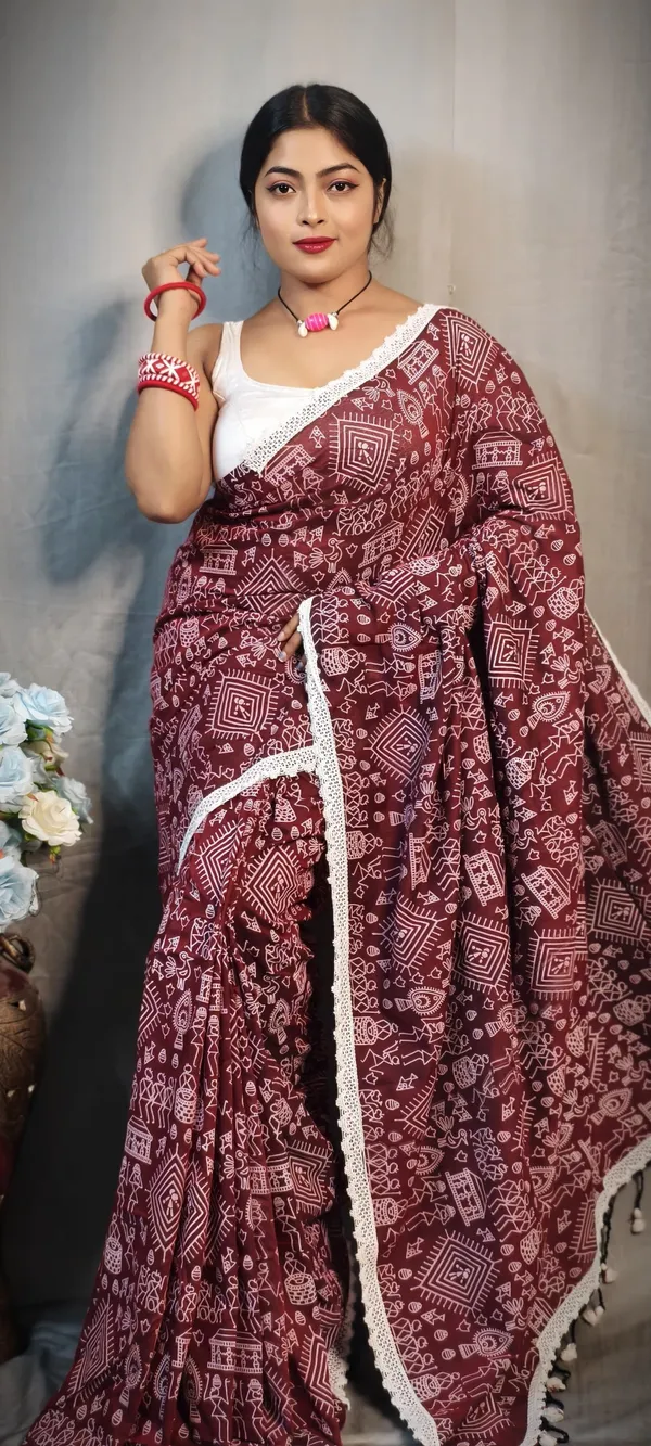 Multicolor_Self_Design_Premium_Saree_For_Women