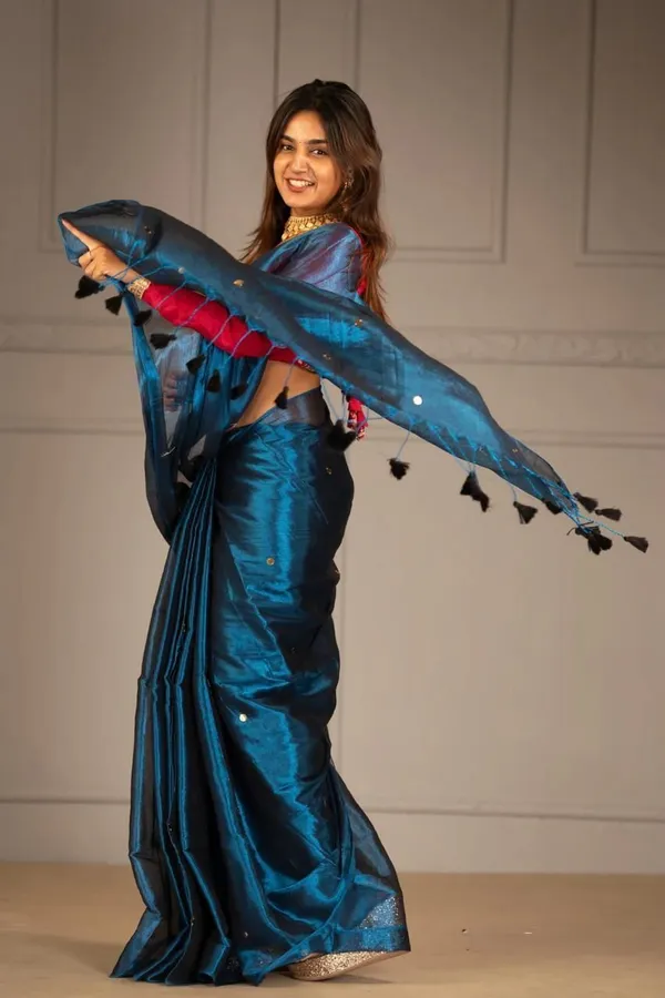 Teal_Blue_Woven_Premium_Saree_For_Women