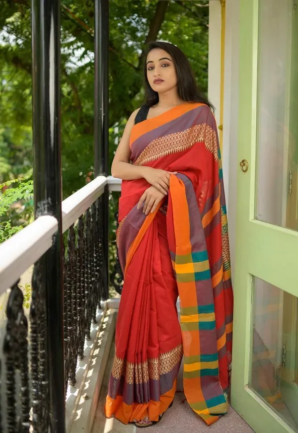 Multicolor_Self_Design_Premium_Saree_For_Women
