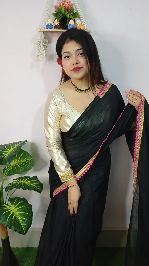 Black_Self_Design_Premium_Saree_For_Women