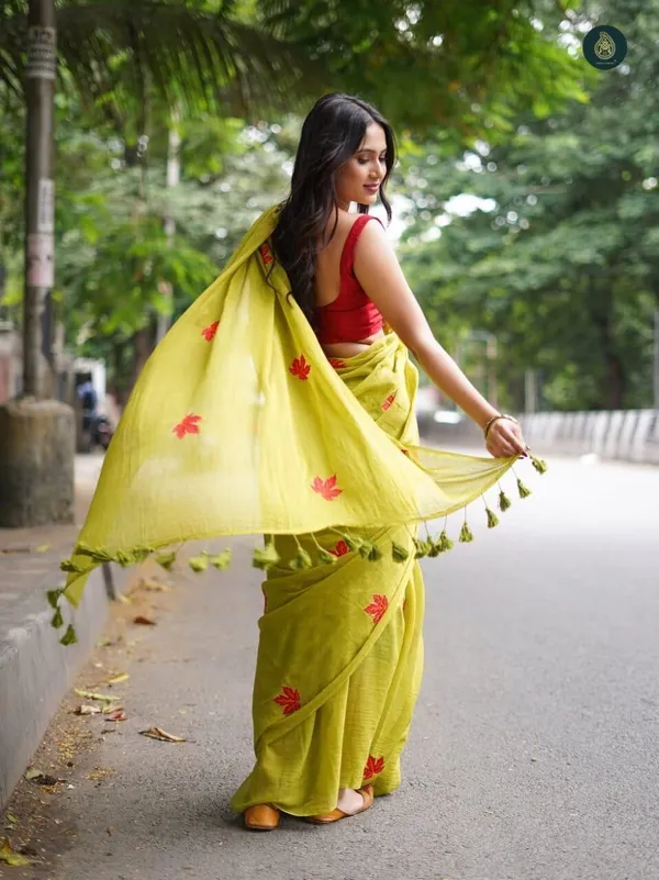 Light_Green_Self_Design_Premium_Saree_For_Women
