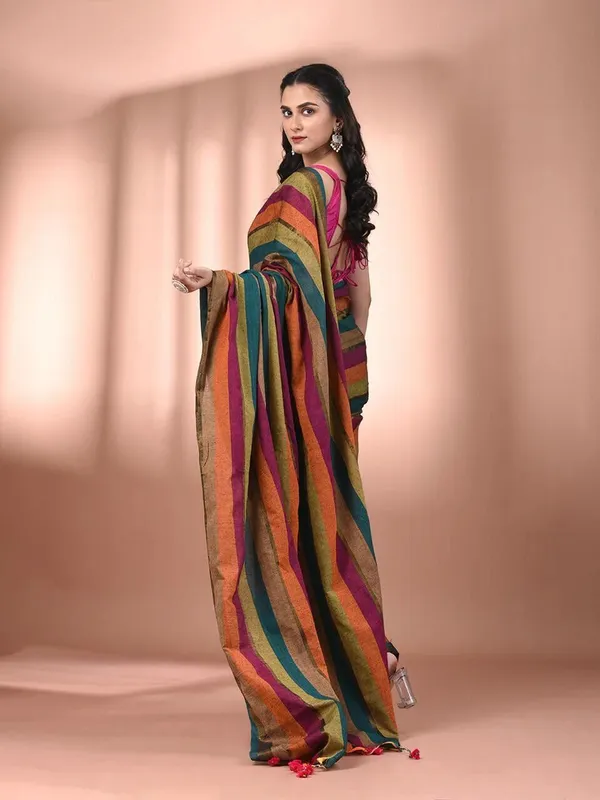Multicolor_Printed_Premium_Saree_For_Women