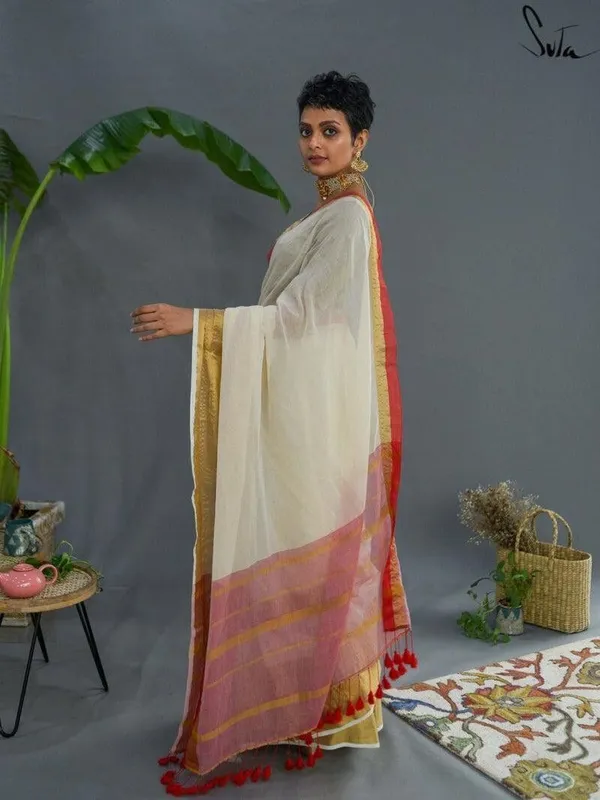 Multicolor_Self_Design_Premium_Saree_For_Women