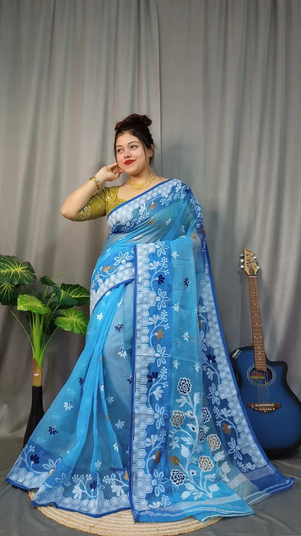Multicolor_Printed_Premium_Saree_For_Women