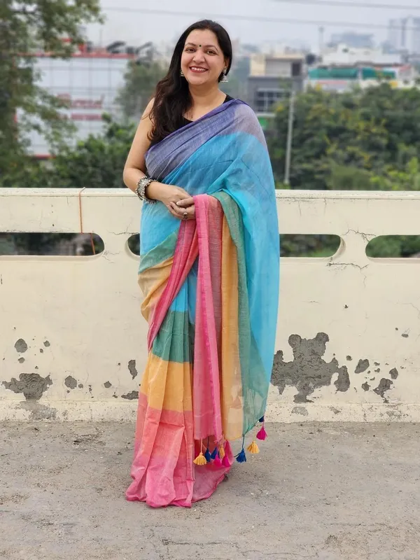 Multicolor_Printed_Premium_Saree_For_Women