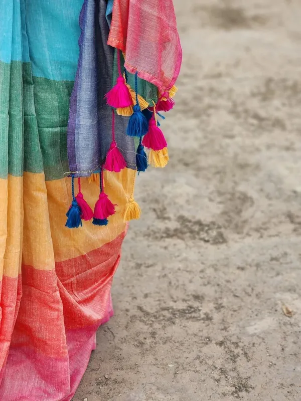 Multicolor_Printed_Premium_Saree_For_Women