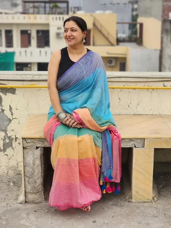 Multicolor_Printed_Premium_Saree_For_Women