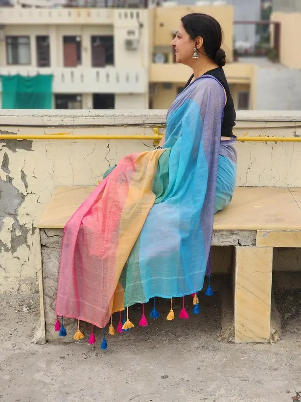 Multicolor_Printed_Premium_Saree_For_Women