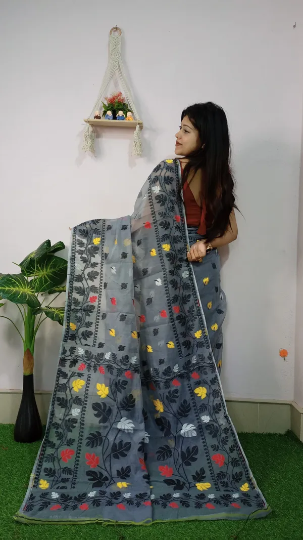 Multicolor_Self_Design_Premium_Saree_For_Women