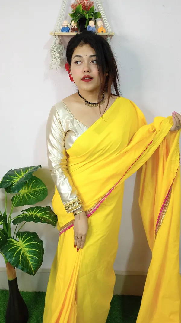 Yellow_And_Gold_Embroidered_Premium_Saree_For_Women