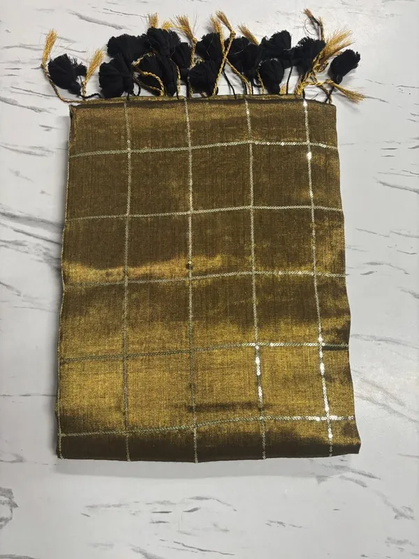 Golden_Brown_Woven_Premium_Saree_For_Women