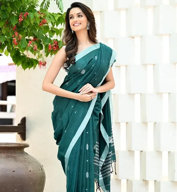 Green_Self_Design_Premium_Saree_For_Women