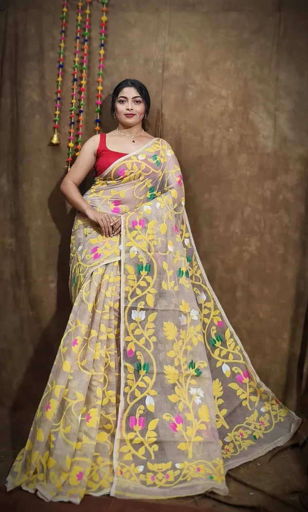 Pink_And_Beige_Embroidered_And_Printed_Premium_Saree_For_Women