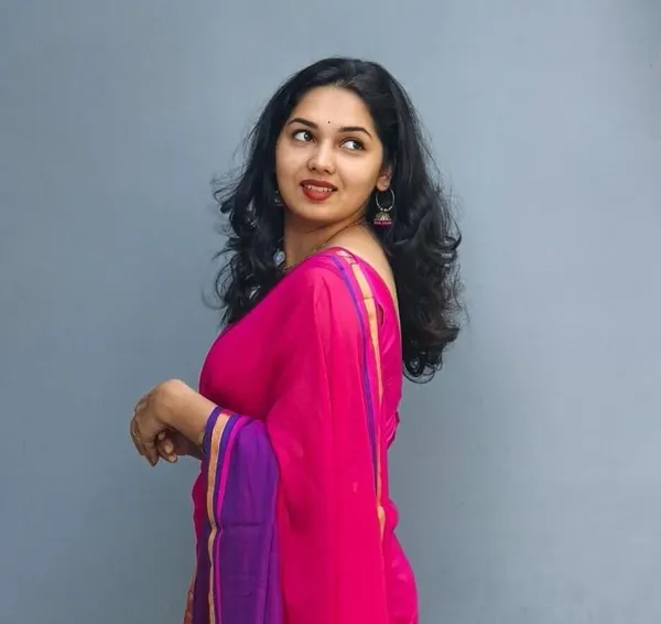 Purple_And_White_Printed_Premium_Saree_For_Women