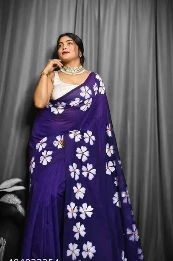 Purple_Printed_Premium_Saree_For_Women