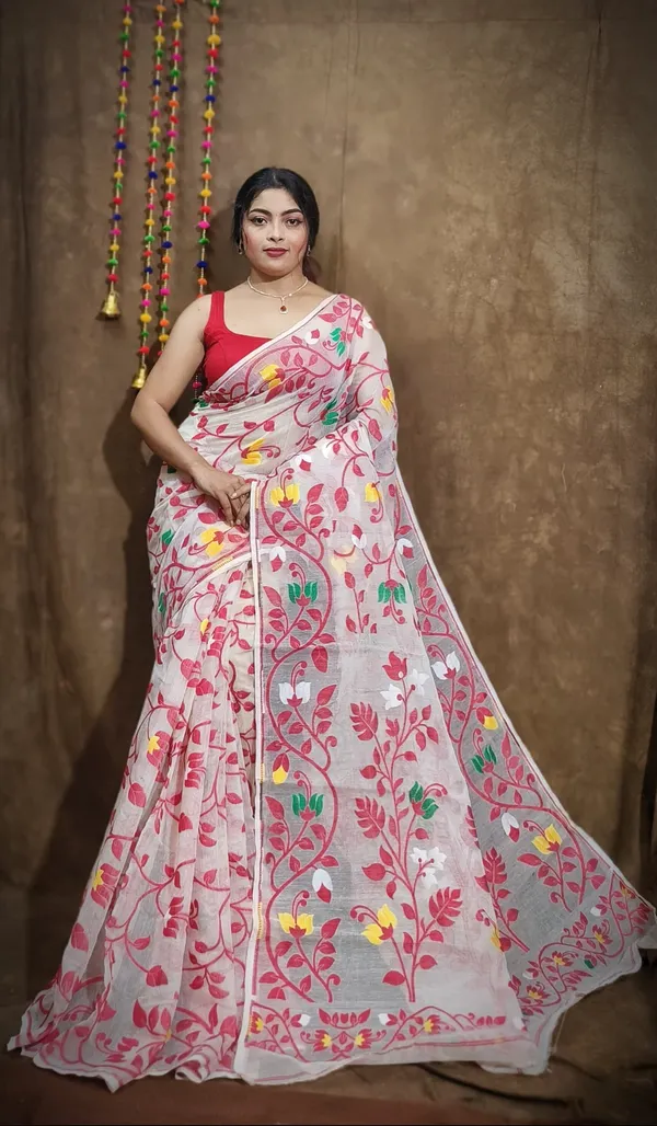 Multicolor_Self_Design_Premium_Saree_For_Women