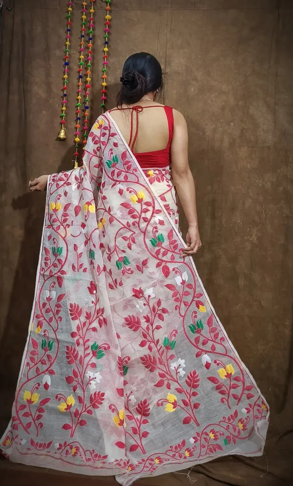 Multicolor_Self_Design_Premium_Saree_For_Women