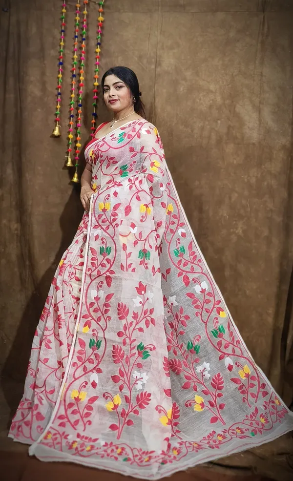 Multicolor_Self_Design_Premium_Saree_For_Women
