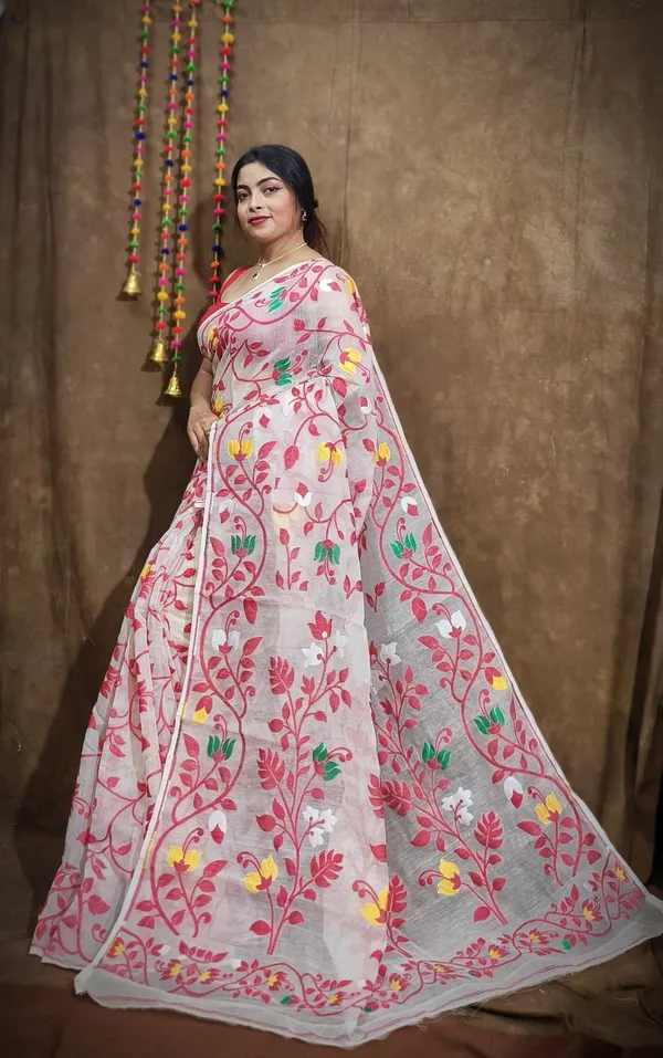 Multicolor_Self_Design_Premium_Saree_For_Women