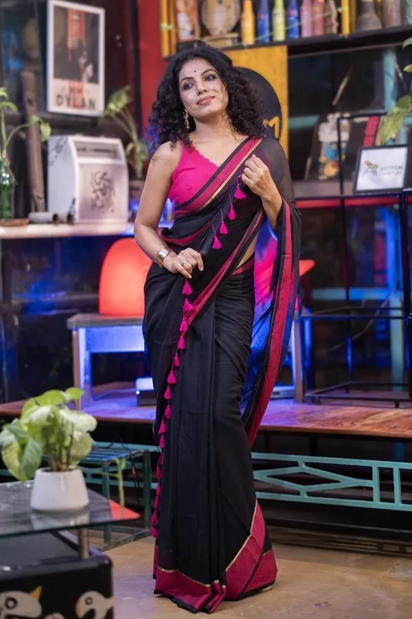 Cream_Self_Design_Premium_Saree_For_Women